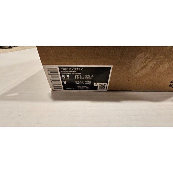 Nike Kyrie Flytrap 6 Basketball Shoes DM1125-002 Photon Dust/Black Men's 6.5 - Picture 4 of 8